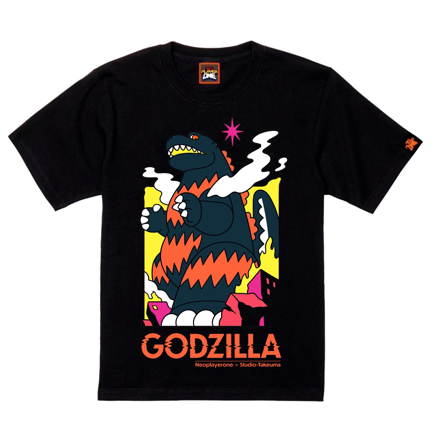 ゴジラ 半袖Tシャツ /【Godzilla】T-SHIRT