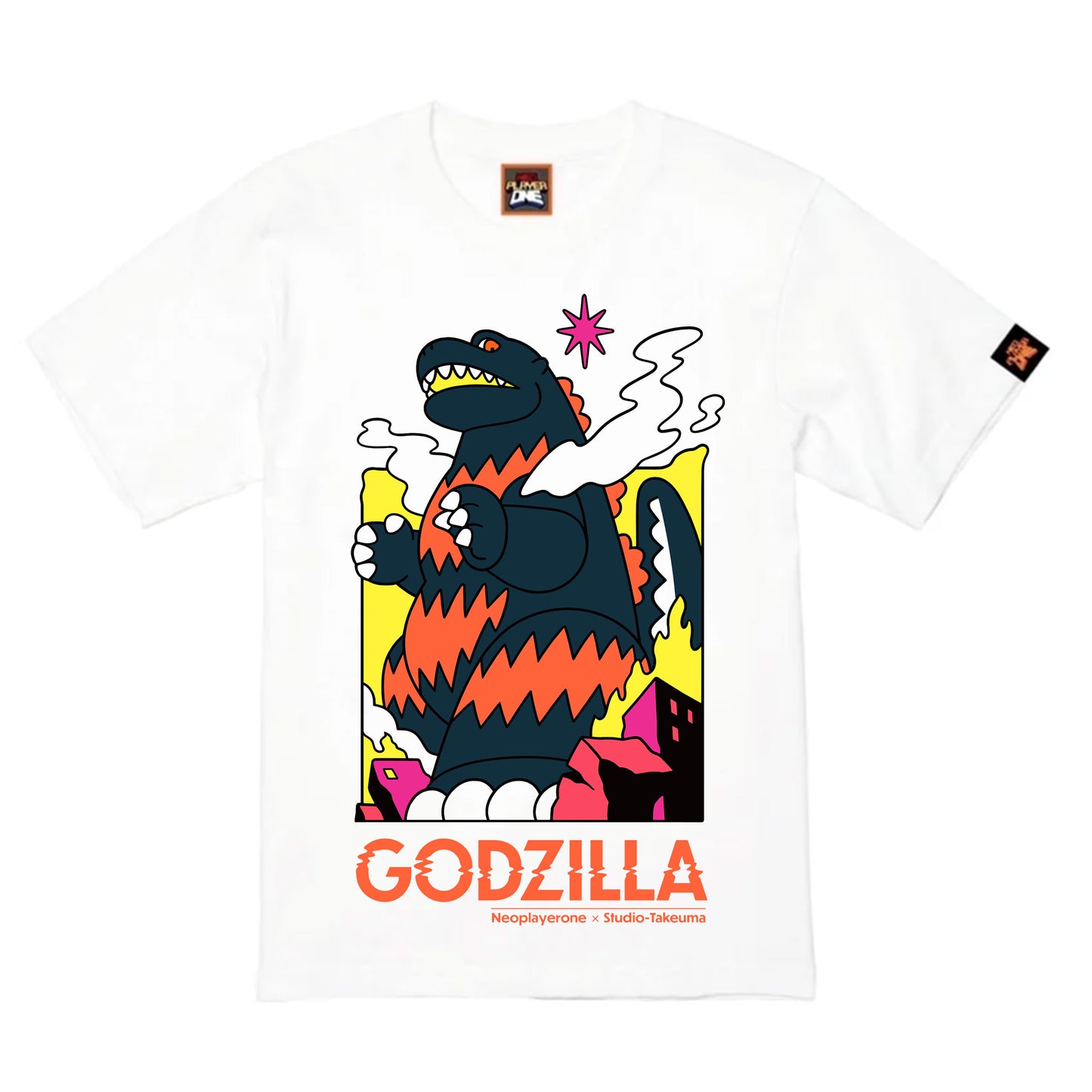 ゴジラ 半袖Tシャツ /【Godzilla】T-SHIRT